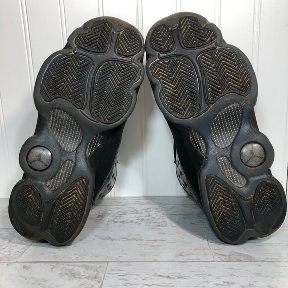 Nike AirJordan‎ Retro 13 Cap & Gown Black Sneakers - Picture 9 of 13